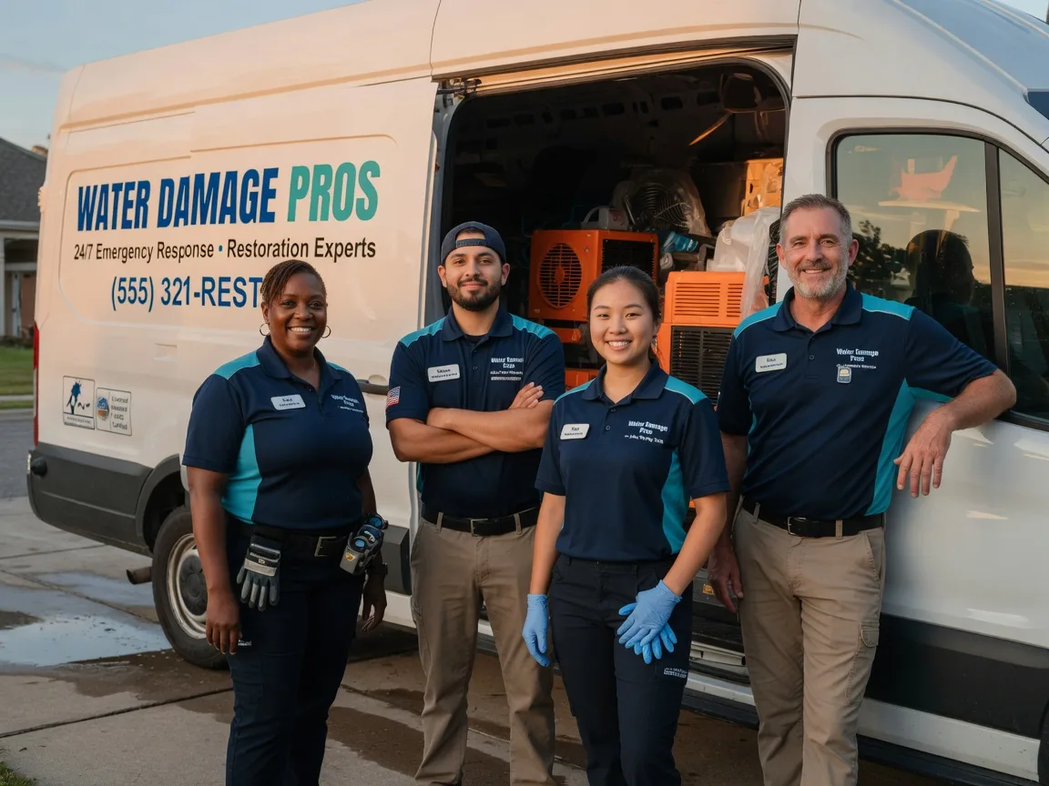 Water Damage Restoration company in Minnewaukan, ND